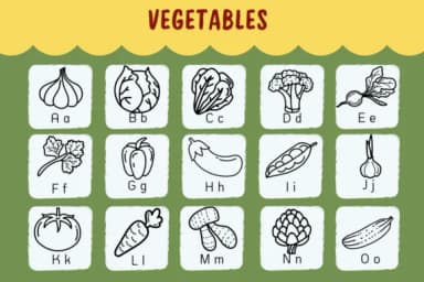 Vegetables by Natchuta — Dingbats Font — thumbnail 2