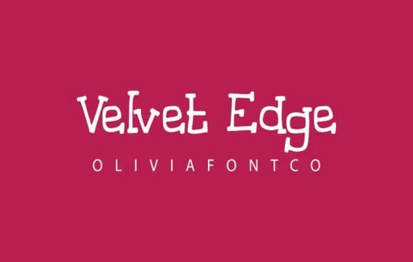 Velvet Edge by OliviaFontCo — Slab Serif Font