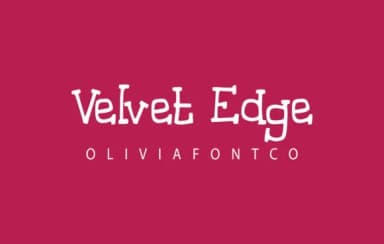 Velvet Edge by OliviaFontCo — Slab Serif Font — thumbnail 1