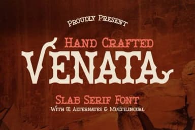 Venata by Denustudios — Slab Serif Font — thumbnail 1