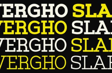 Vergho by maikofarazhatta — Slab Serif Font — thumbnail 6
