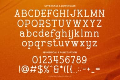 Verhole by Flawless And Co — Slab Serif Font — thumbnail 8