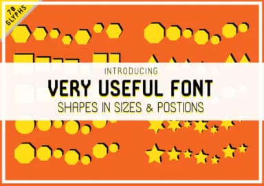 Very Useful by GraphicsBam Fonts — Dingbats Font — thumbnail 1