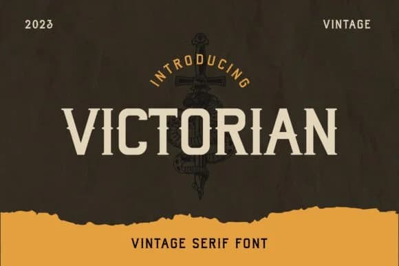 Victorian by uicreativenet — Slab Serif Font
