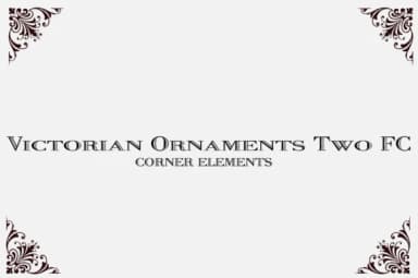 Victorian Ornaments Two Fc by Intellecta Design — Dingbats Font — thumbnail 3