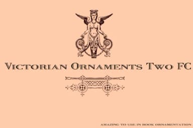 Victorian Ornaments Two Fc by Intellecta Design — Dingbats Font — thumbnail 4