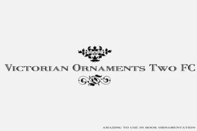 Victorian Ornaments Two Fc by Intellecta Design — Dingbats Font — thumbnail 5