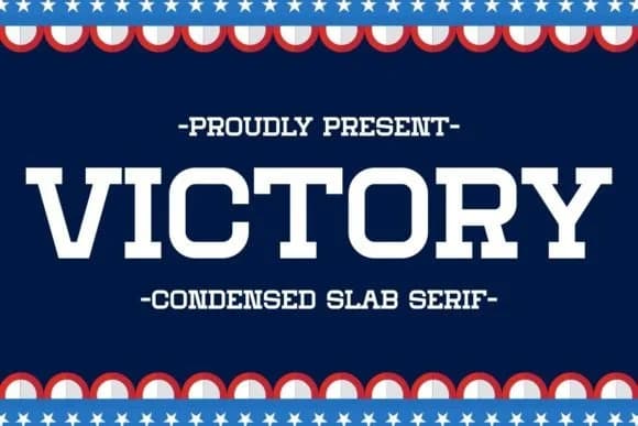 Victory by Intype Studio — Slab Serif Font