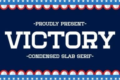 Victory by Intype Studio — Slab Serif Font — thumbnail 1