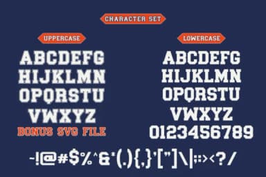 Victory Varsity by Eystore — Slab Serif Font — thumbnail 8