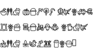 Village Doodle by CrafterFonts — Dingbats Font — thumbnail 5