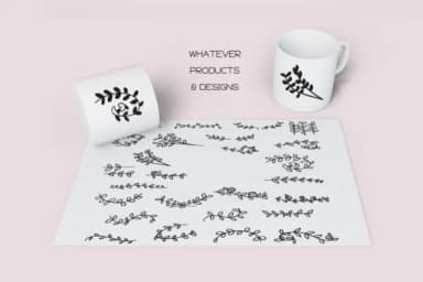 Vines Dingbats by WADLEN — Dingbats Font — thumbnail 6