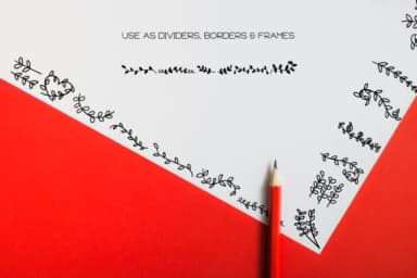 Vines Dingbats by WADLEN — Dingbats Font — thumbnail 7