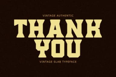 Vintage Authentic by Almairatype Studio — Slab Serif Font — thumbnail 6
