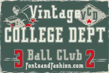 Vintage College by Fontsandfashion — Slab Serif Font — thumbnail 7