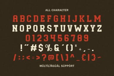 Vintage Courage by Almairatype Studio — Slab Serif Font — thumbnail 2