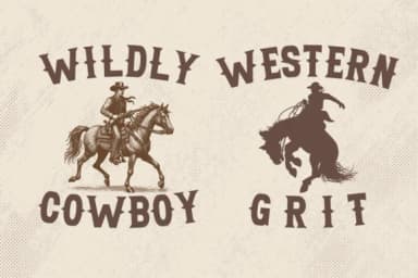 Vintage Cowboy by Almairatype Studio — Slab Serif Font — thumbnail 4