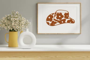 Vintage Cowboy Hat by Ketsarin — Dingbats Font — thumbnail 7