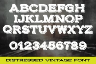 Vintage Crust by stompstock — Slab Serif Font — thumbnail 3