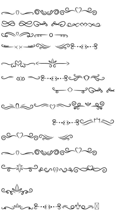 Vintage Divider by CraftedType Studio — Dingbats Font — thumbnail 4