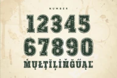 Vintage Holidays by Jasa (7NTypes) — Slab Serif Font — thumbnail 7