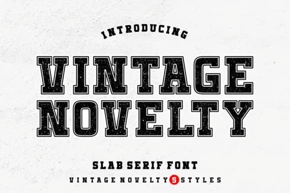 Vintage Novelty by Ade (7NTypes) — Slab Serif Font