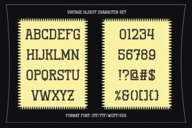 Vintage Oldest by Almairatype Studio — Slab Serif Font — thumbnail 8