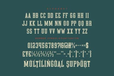 Vintage Reach by Anto (7NTypes) — Slab Serif Font — thumbnail 5