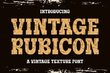 Vintage Rubicon by Jasa (7NTypes) — Slab Serif Font — thumbnail 1