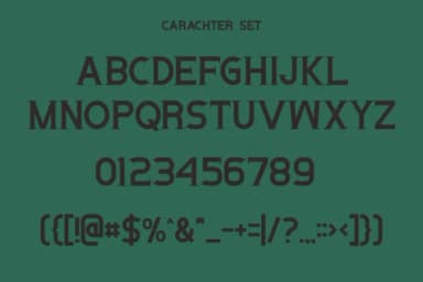 Vintage Rustic by Eystore — Slab Serif Font — thumbnail 5