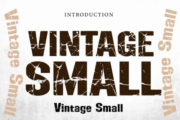 Vintage Small by Wow Magic — Slab Serif Font