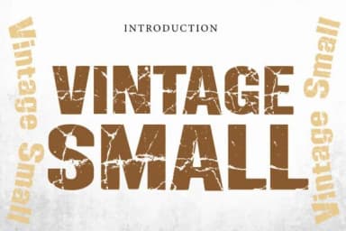 Vintage Small by Wow Magic — Slab Serif Font — thumbnail 2