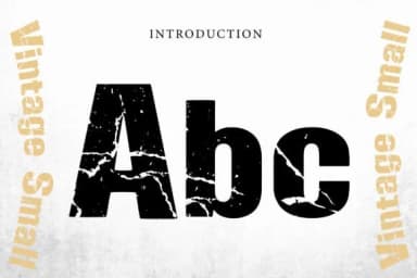 Vintage Small by Wow Magic — Slab Serif Font — thumbnail 3