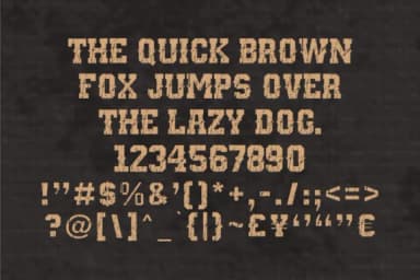 Vintage Stamps by Sahira Studio — Slab Serif Font — thumbnail 5