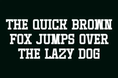 Vintage Varsity by Pian45 — Slab Serif Font — thumbnail 8