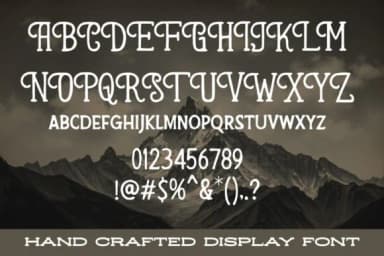 Vintorra by stompstock — Slab Serif Font — thumbnail 2