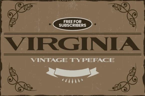 Virginia by Minimalistartstudio — Slab Serif Font