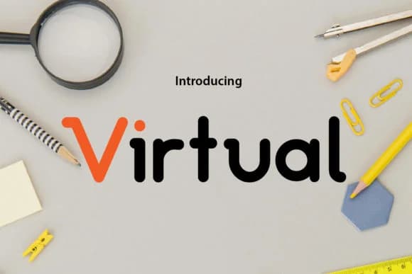 Virtual by da_only_aan — Slab Serif Font