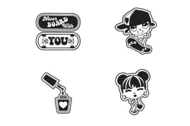 Visco Girl by Illustration Ink — Dingbats Font — thumbnail 5