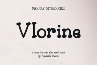 Vlorine by pandekastudio — Slab Serif Font — thumbnail 1