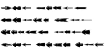 VN Arrows by vladimirnikolic — Dingbats Font — thumbnail 7