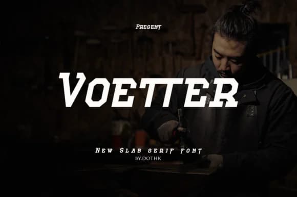 Voetter by Arief.hk — Slab Serif Font