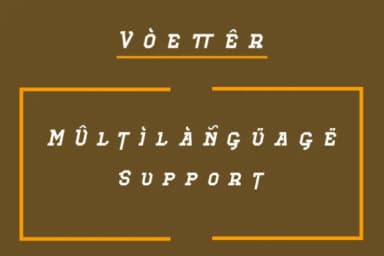 Voetter by Arief.hk — Slab Serif Font — thumbnail 8