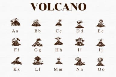 Volcano by Nongyao — Dingbats Font — thumbnail 2