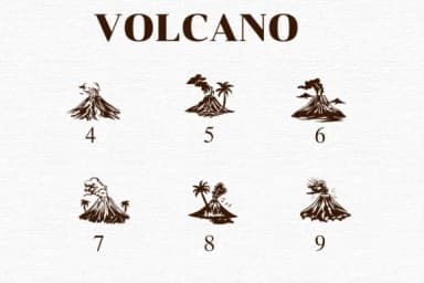 Volcano by Nongyao — Dingbats Font — thumbnail 4