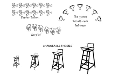 Volleyball Doodle Font by digitalplannerland — Dingbats Font — thumbnail 4