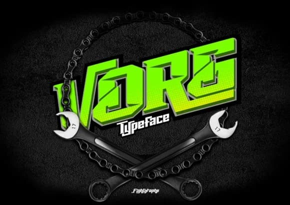 Vorg by Raws_unsleep — Slab Serif Font