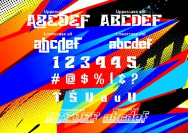 Vorg by Raws_unsleep — Slab Serif Font — thumbnail 3