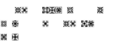 Vorlagen by vladimirnikolic — Dingbats Font — thumbnail 5