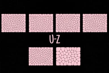 Voronoi Diagram by Minimalistartstudio — Dingbats Font — thumbnail 4